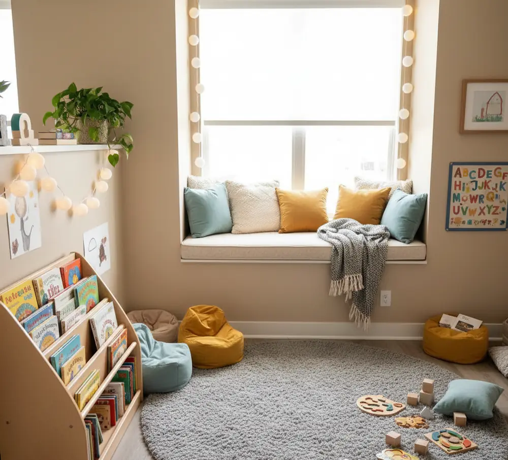 daycare reading nook