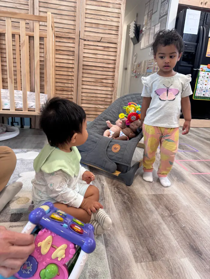 mixed-age play in childcare setting