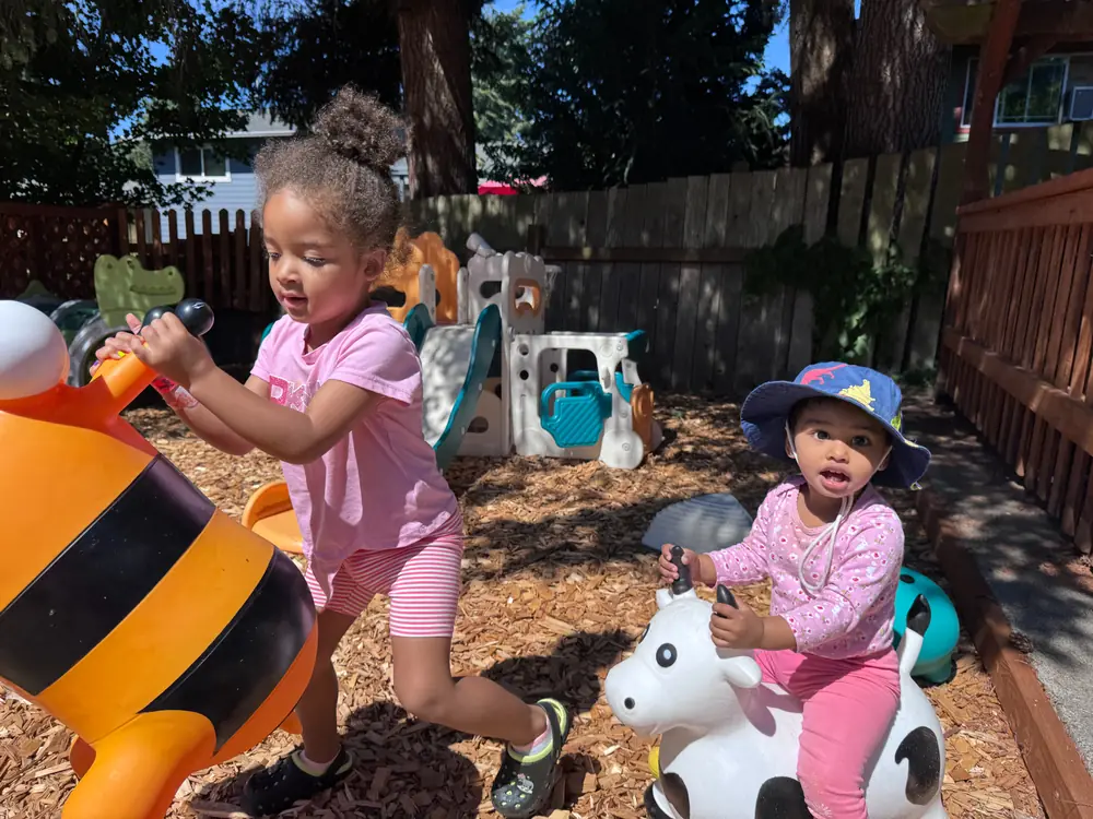 Mixed-age interaction in licensed childcare setting