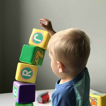 Infant group activities at licensed home daycare in Bothell WA