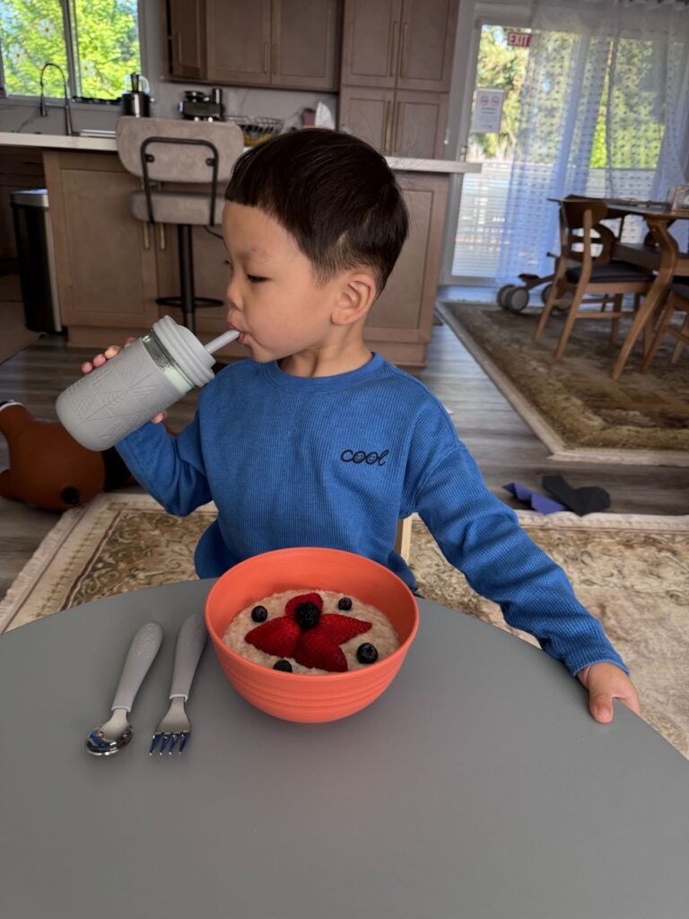 mealtime independence for preschool parents by Kido Heaven Child Care, Bothell, WA.