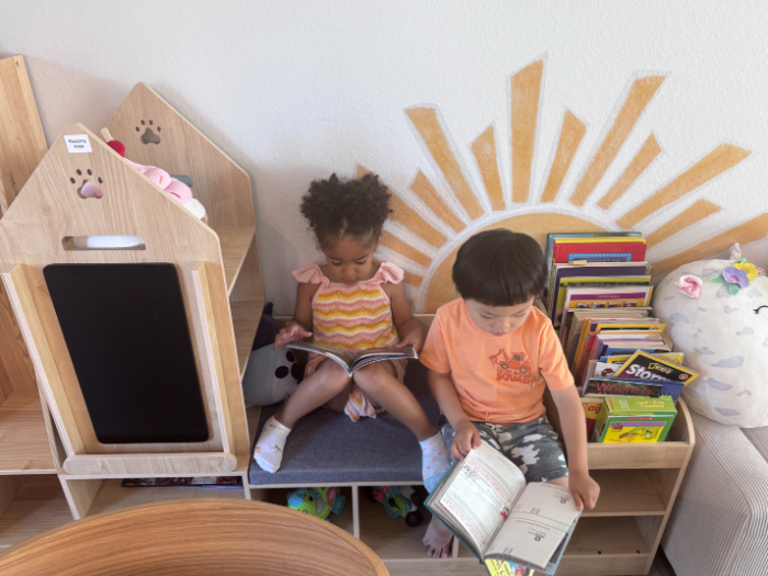 Bilingual storybooks and resources for toddler accessibility in childcare Bothell