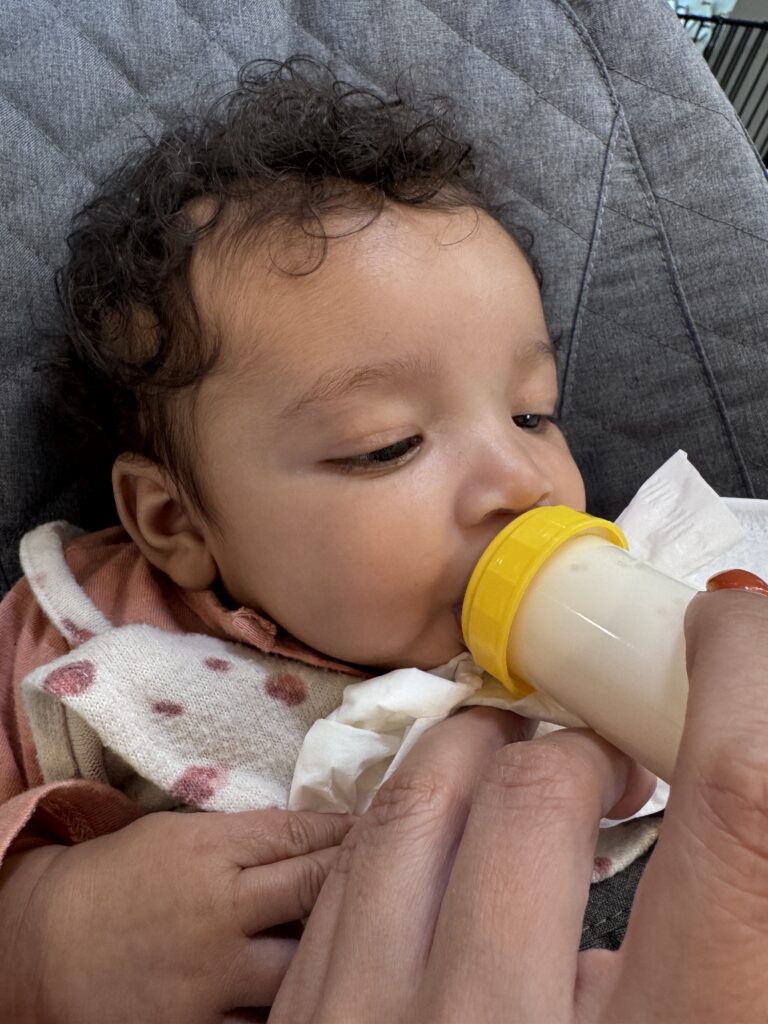 mealtime as natural self-care activity for babies