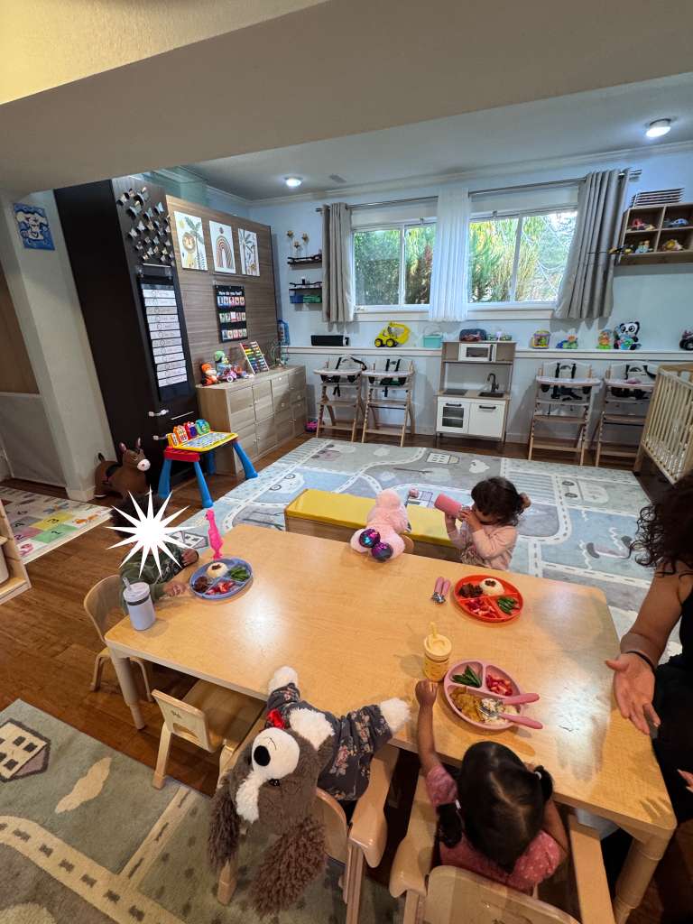 predictable environment in daycare classroom
