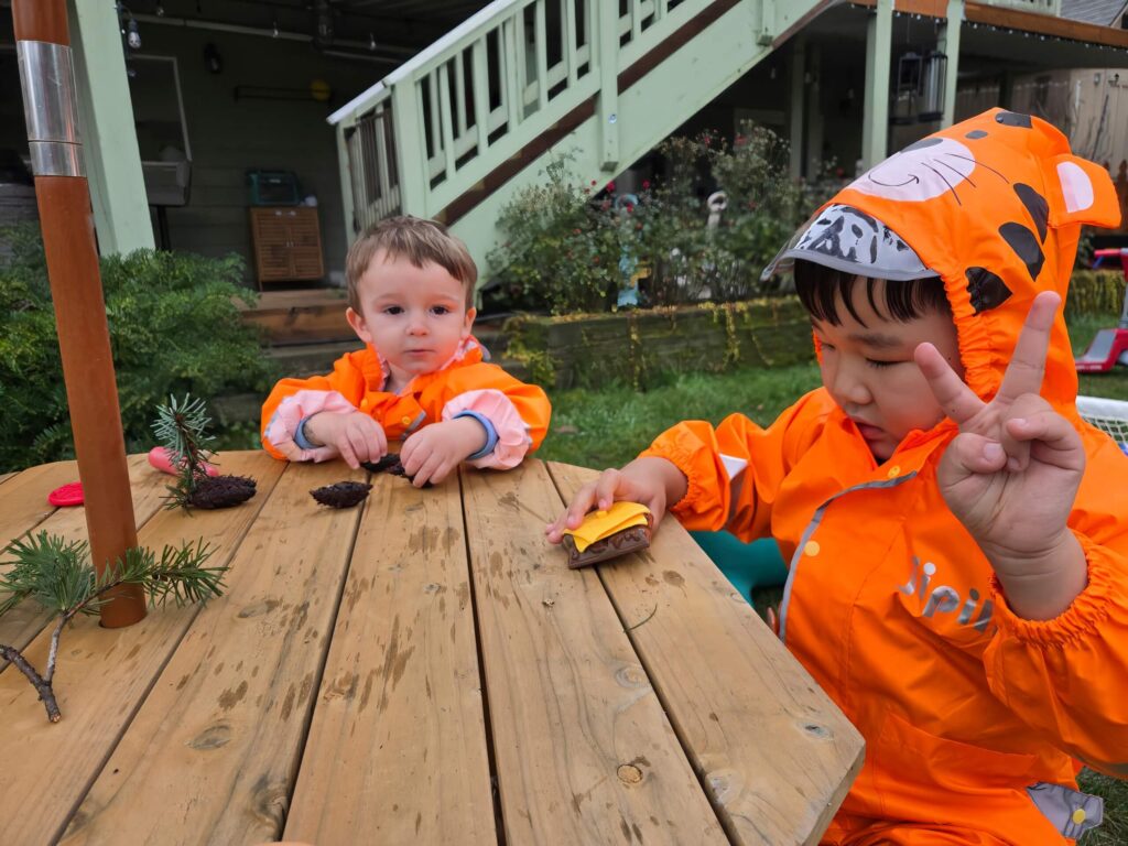 structured daycare routine learning patience
