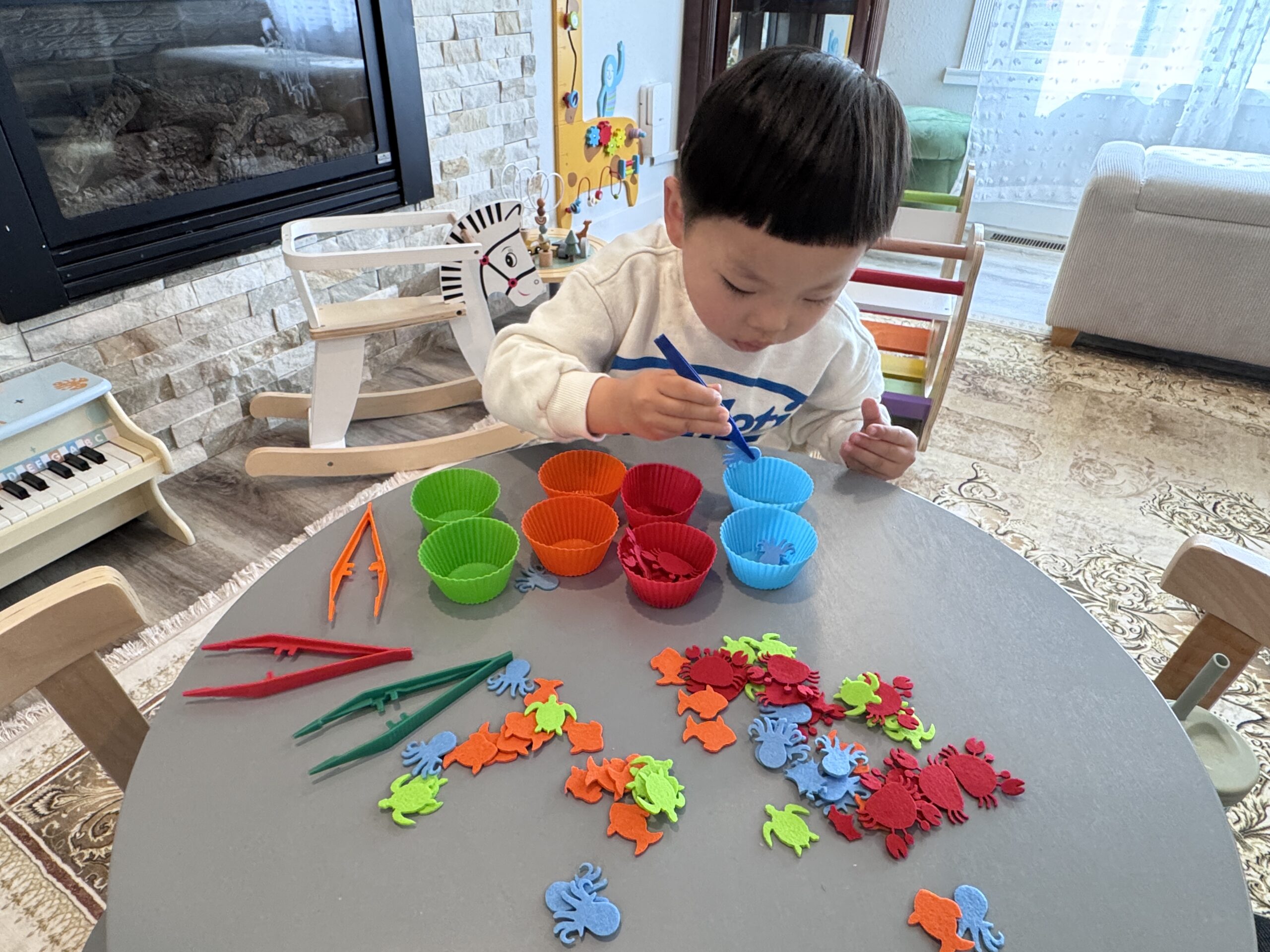 Children learning in natural light daycare